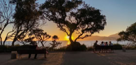 Coucher soleil Porticcio Corse