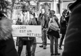 Guider est un métier et les guides de Corse Guides Interprètes Tourisme sont mobilisées pour la défense de leur profession