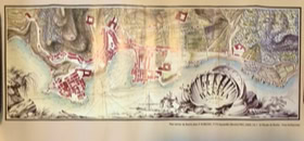 plan terrier Bastia. Corse - 1772