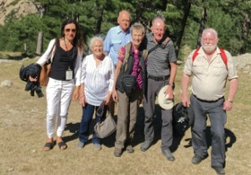 voyageurs australiens en Corse avec Isabelle